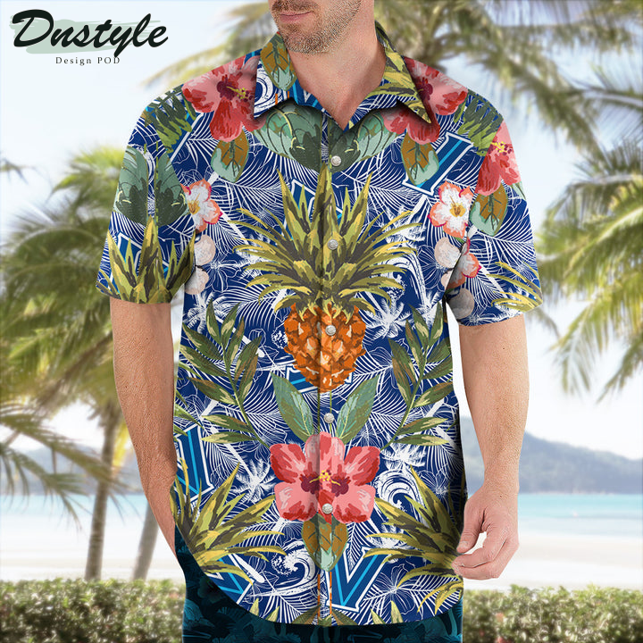 Villanova Wildcats Pineapple Tropical Hawaiian Shirt
