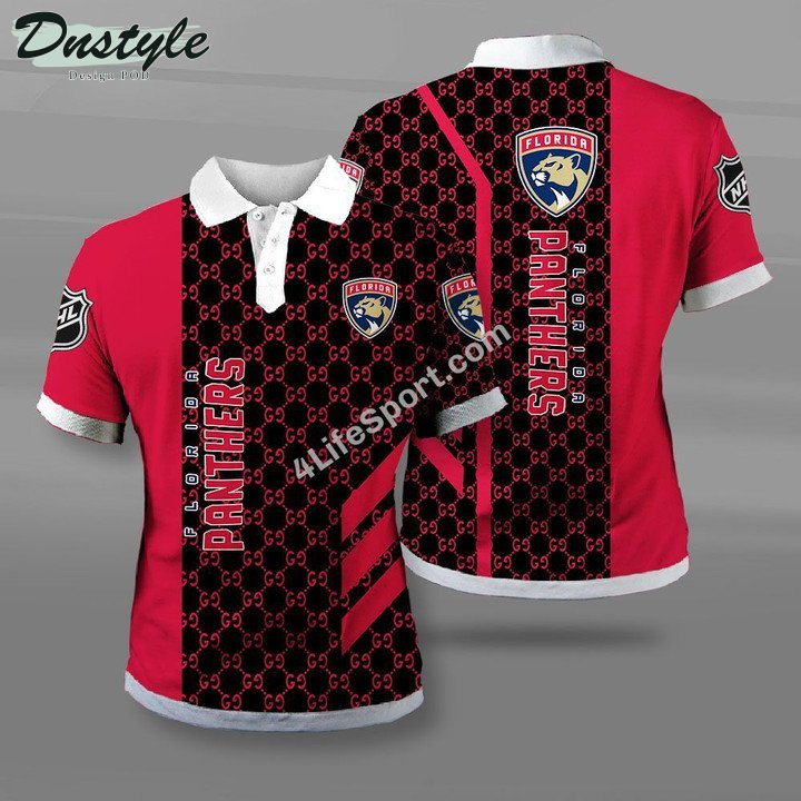 Florida Panthers 3d Gucci Polo Shirt