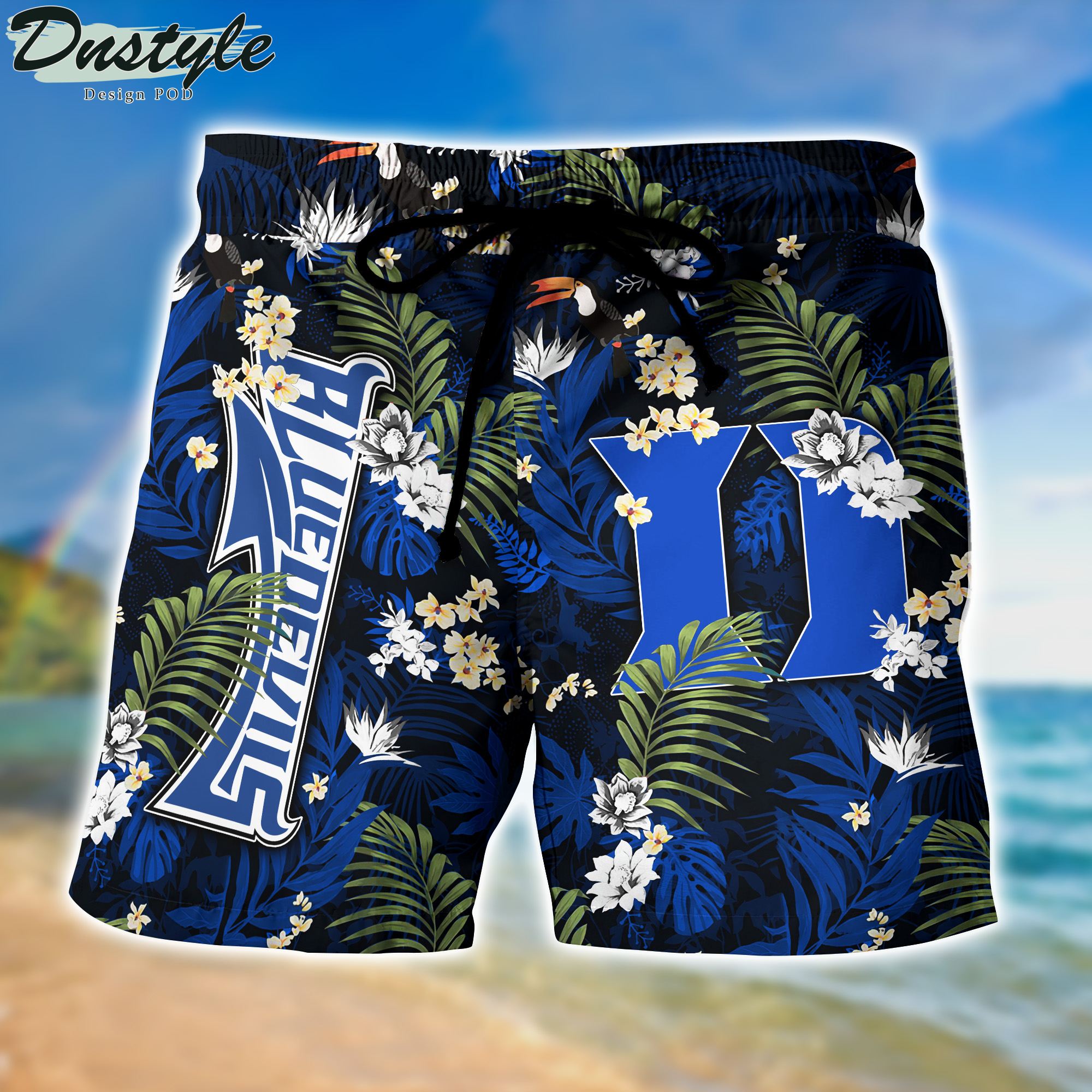 Duke Blue Devils Hawaii Shirt And Shorts New Collection