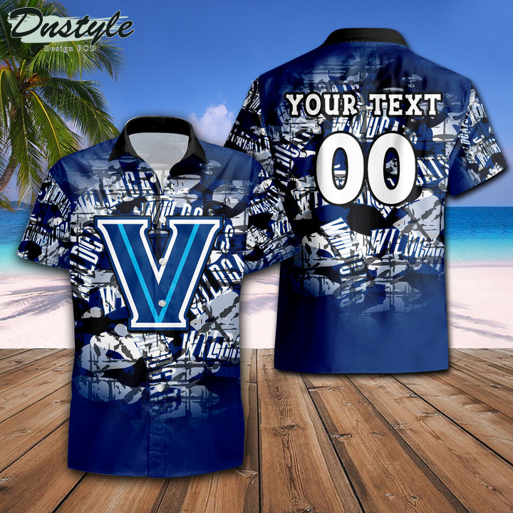 Personalized Villanova Wildcats Camouflage Vintage NCAA Hawaii Shirt