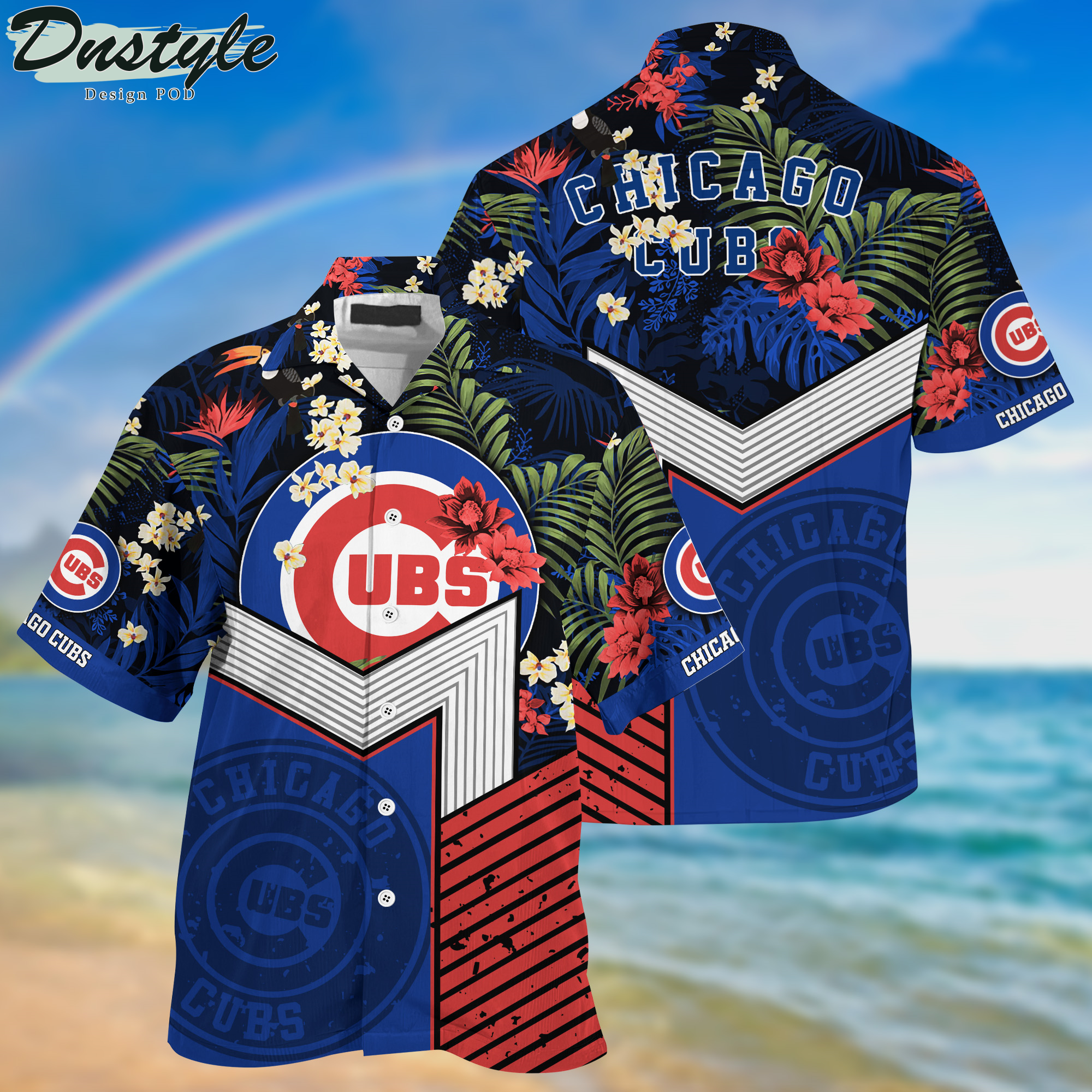 Chicago Cubs Tropical New Collection Hawaii Shirt And Shorts