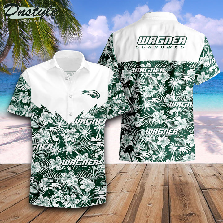Wagner Seahawks NCAA Hawaiian Shirt