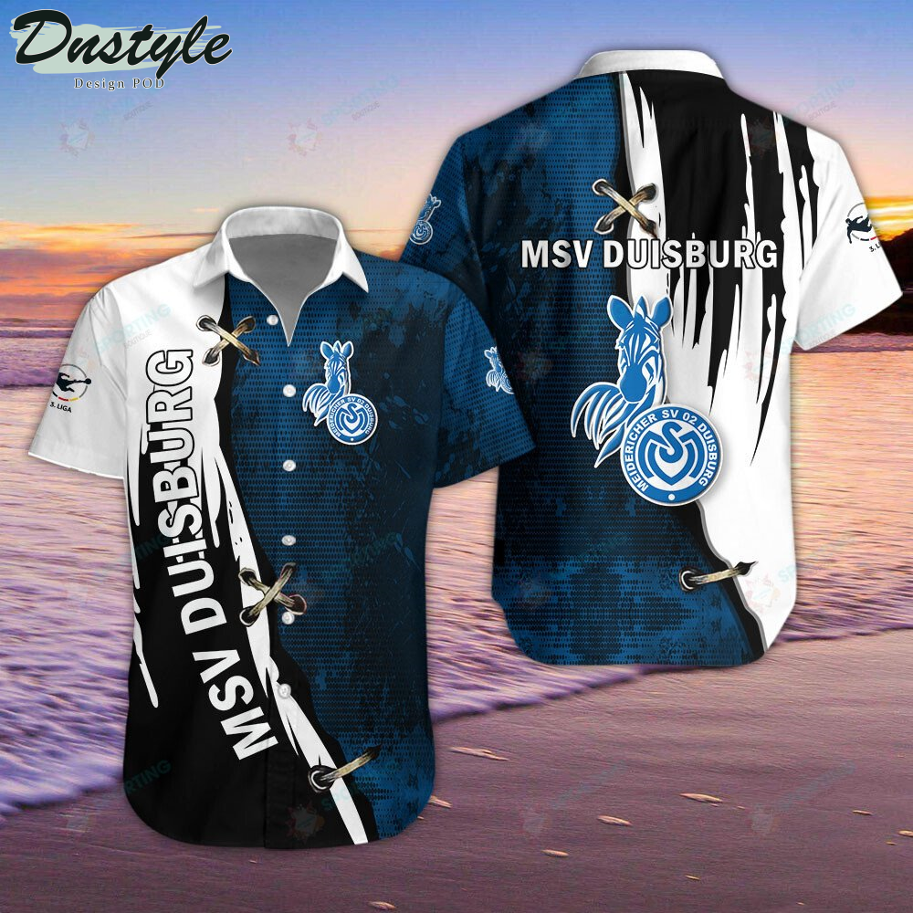 MSV Duisburg Hawaiian Shirt