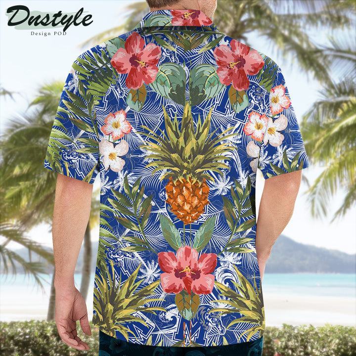 Memphis Tigers Pineapple Tropical Hawaiian Shirt