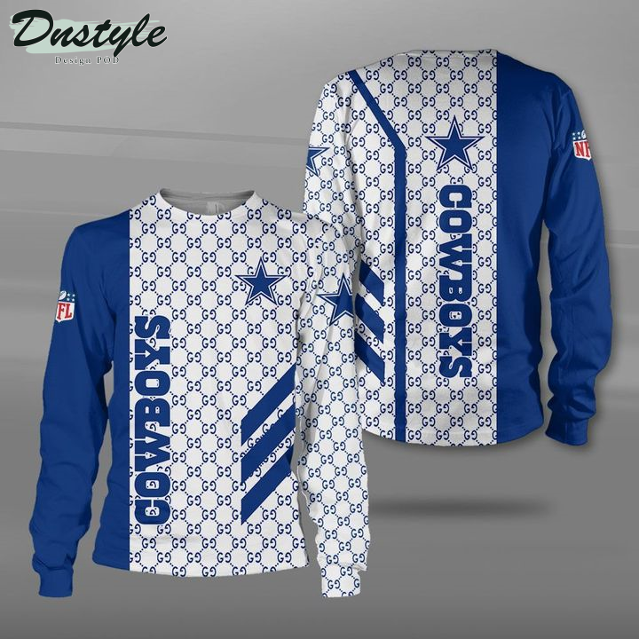 Dallas Cowboys Gucci 3d Printed Hoodie Tshirt