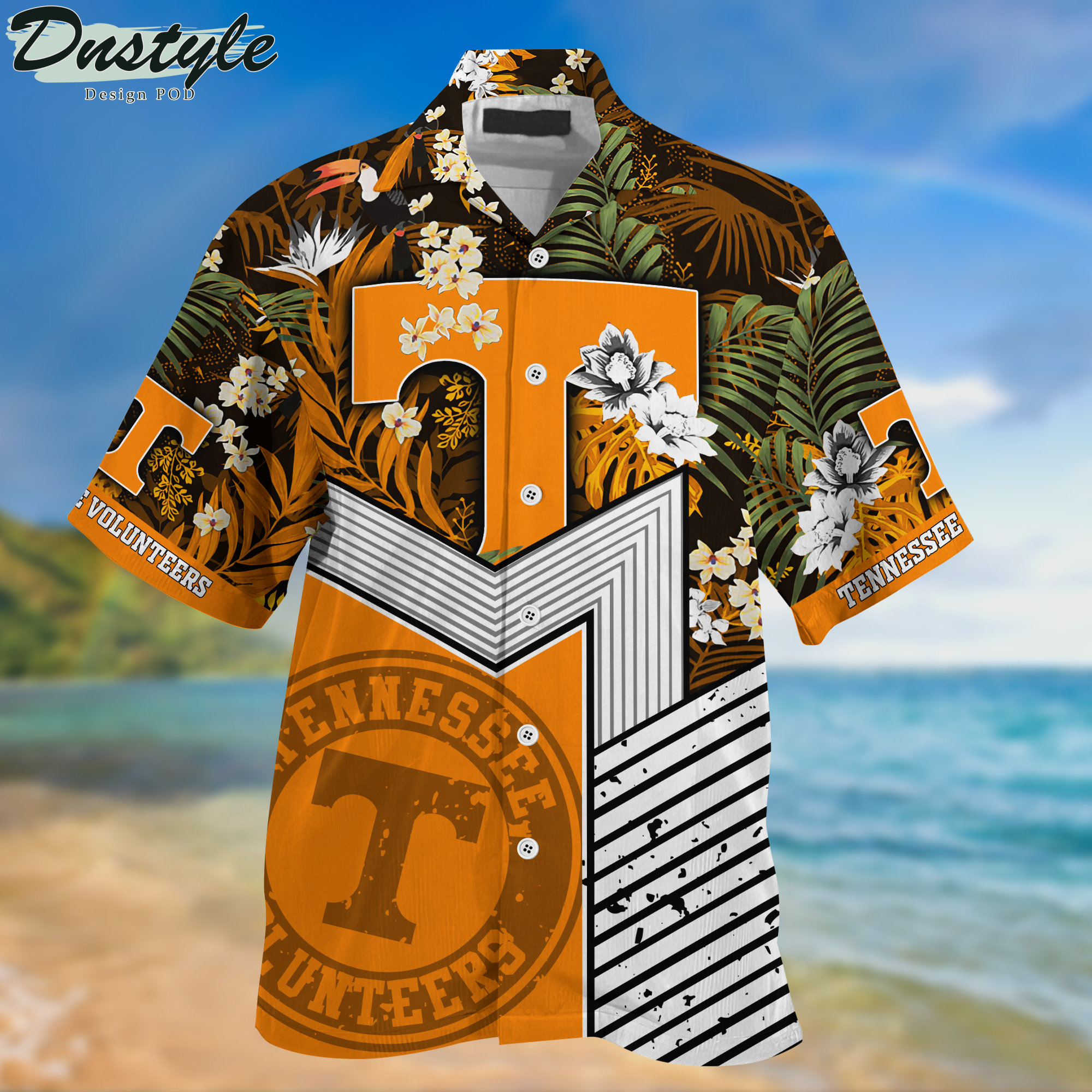Tennessee Volunteers Hawaii Shirt And Shorts New Collection