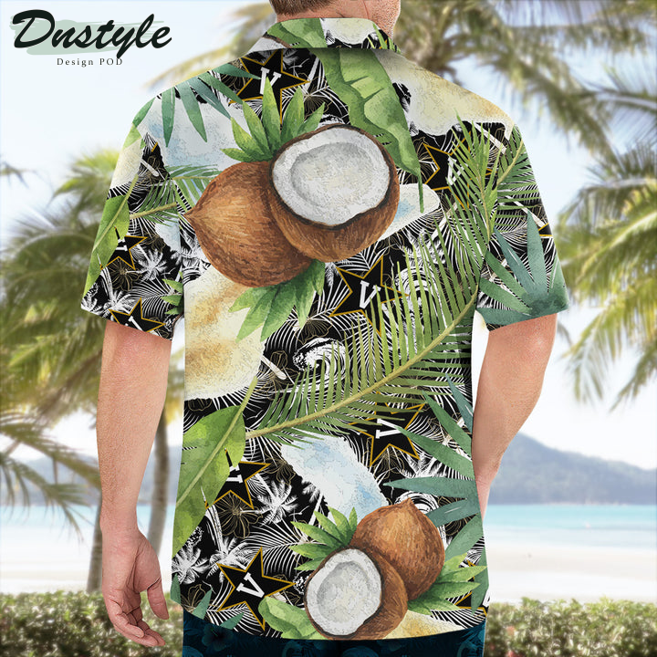 Vanderbilt Commodores Coconut Tropical Hawaiian Shirt