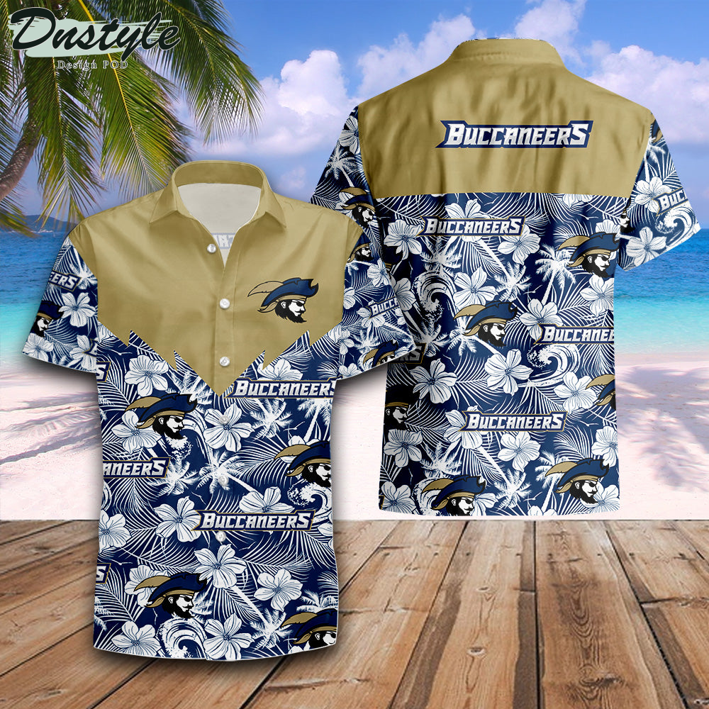 Charleston Southern Buccaneers Tropical Seamless NCAA Hawaii Shirt