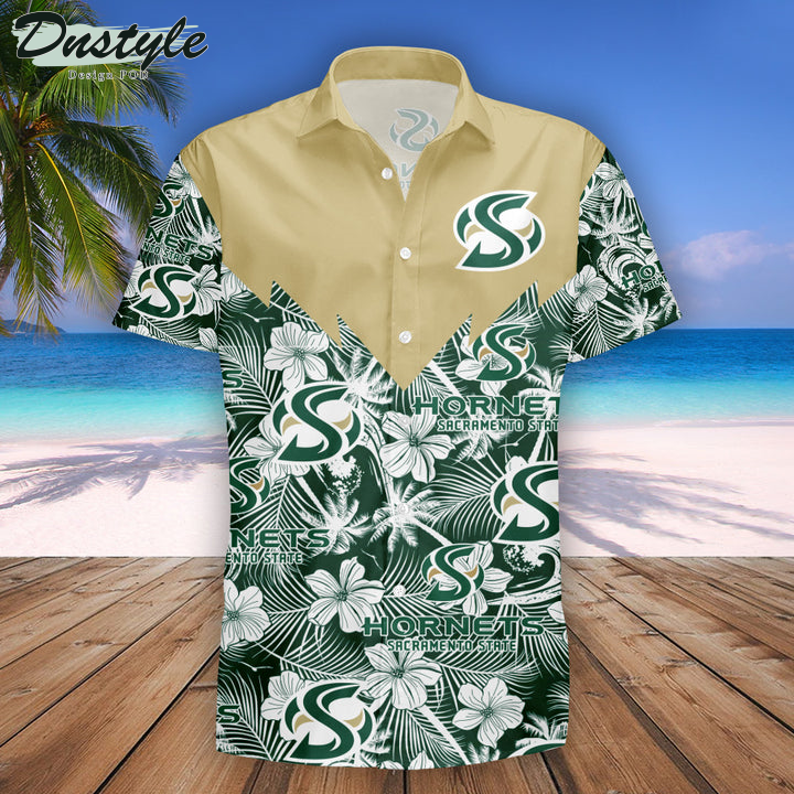 Sacramento State Tropical NCAA Hawaii Shirt