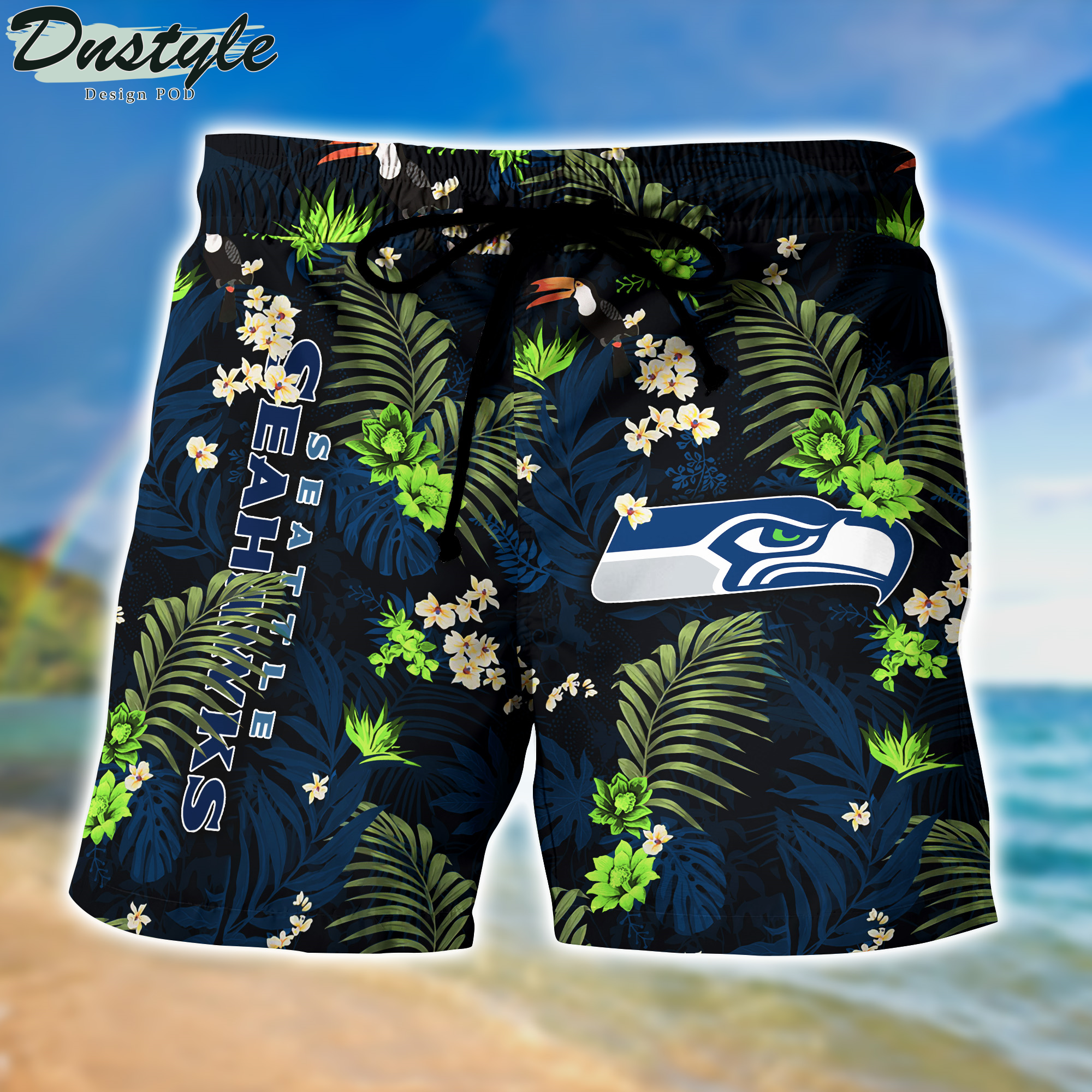 Seattle Seahawks Hawaii Shirt And Shorts New Collection