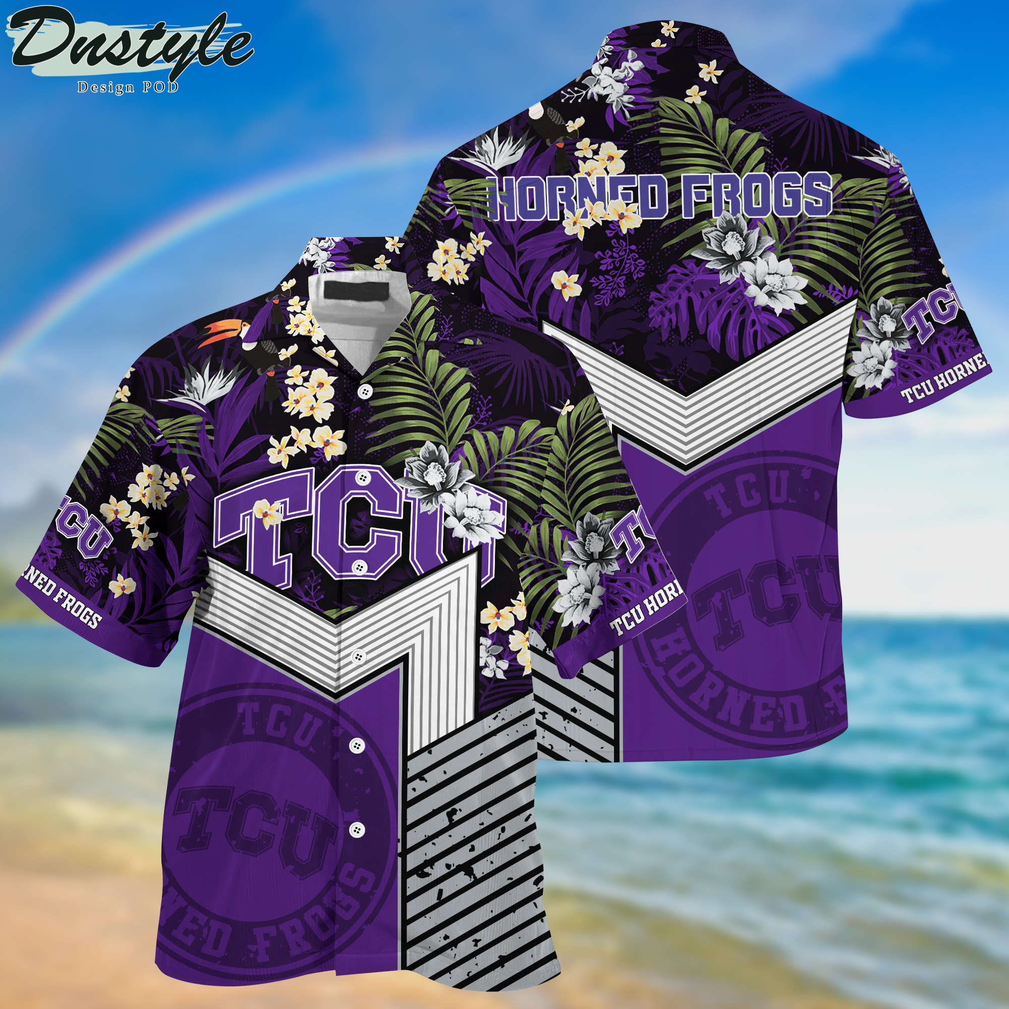 TCU Horned Frogs Hawaii Shirt And Shorts New Collection