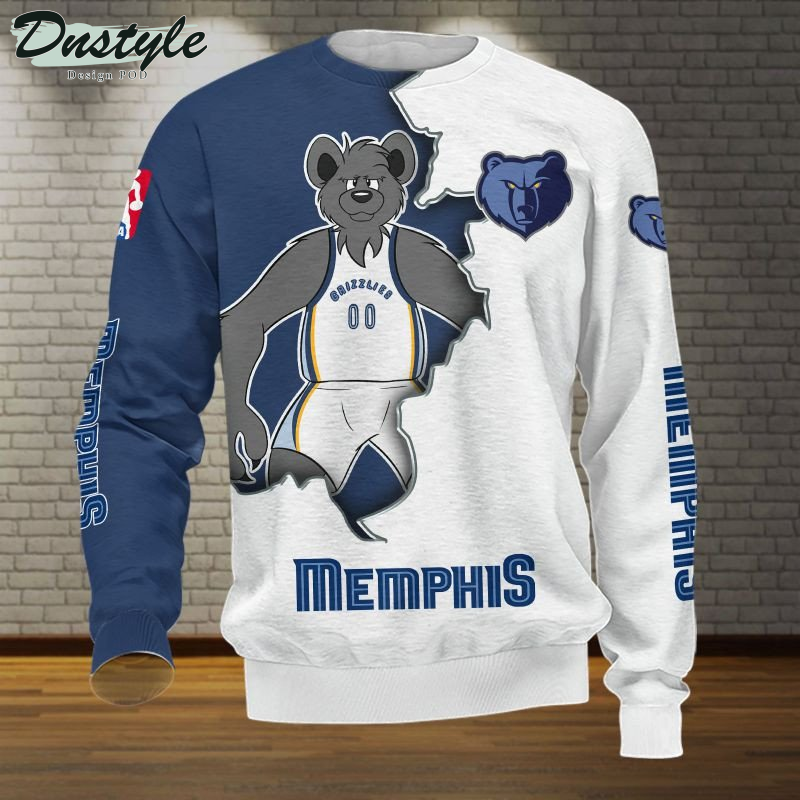 Memphis Grizzlies NBA 3d Hoodie