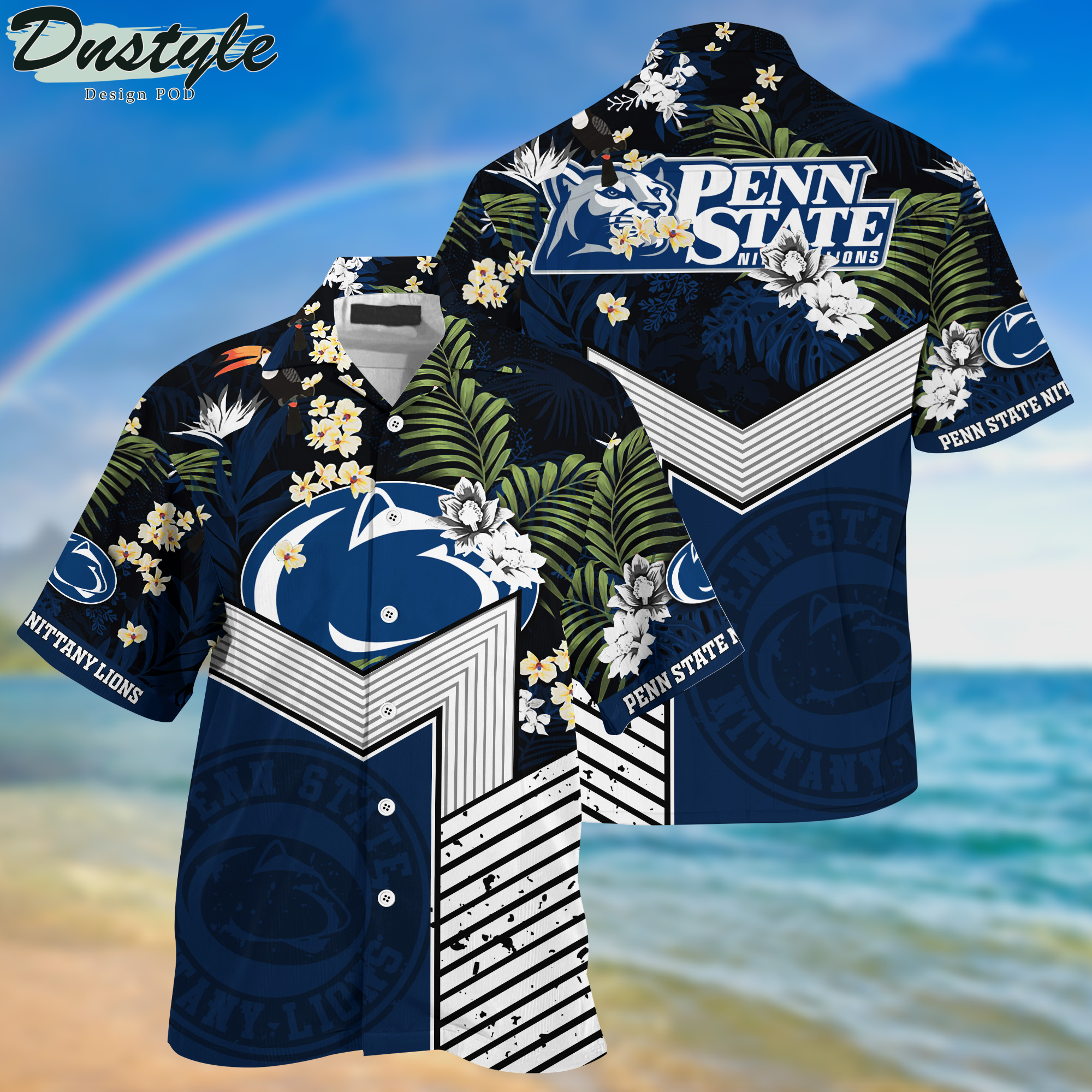 Penn State Nittany Lions Hawaii Shirt And Shorts New Collection