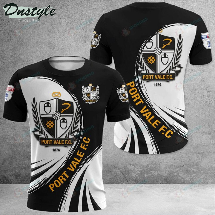 Port Vale 3d Print Hoodie Tshirt