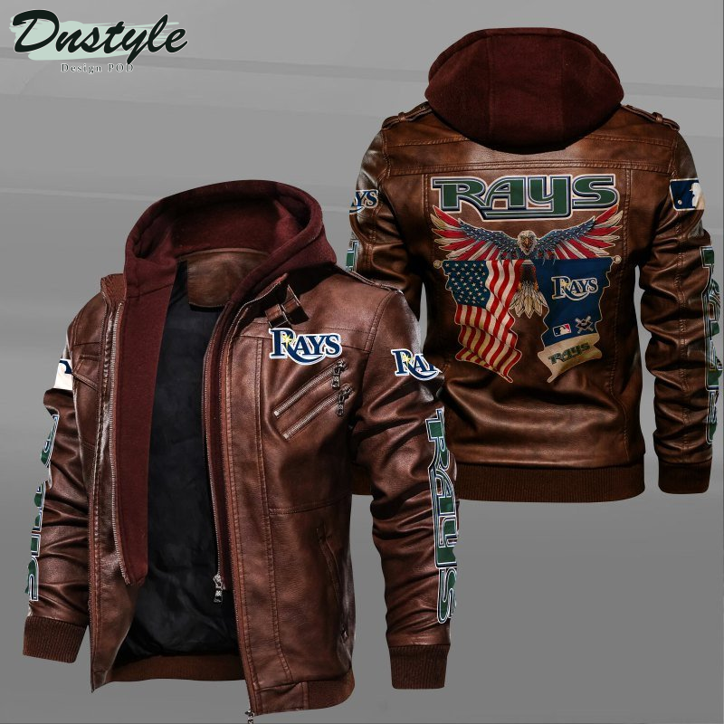 Tampa Bay Rays American Eagle Leather Jacket