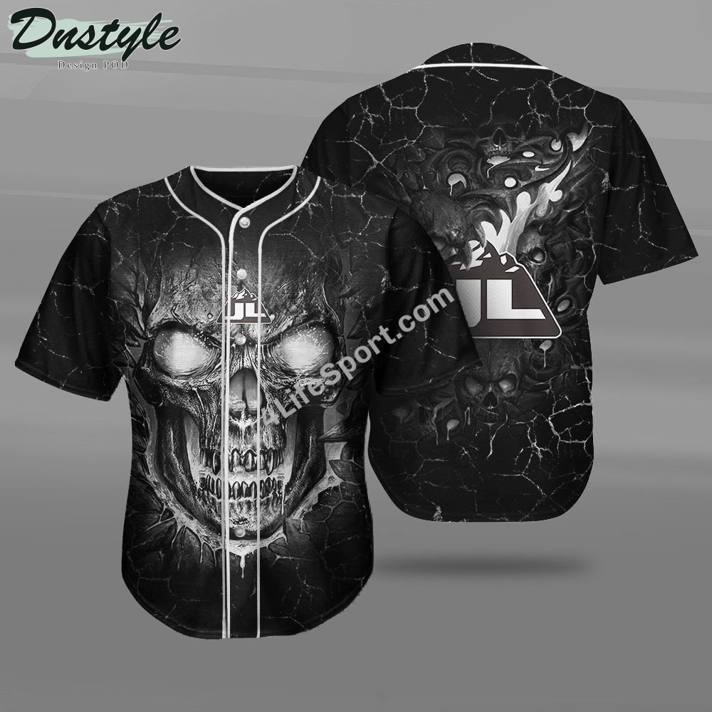 Jeep Wrangler Skull Baseball Jersey