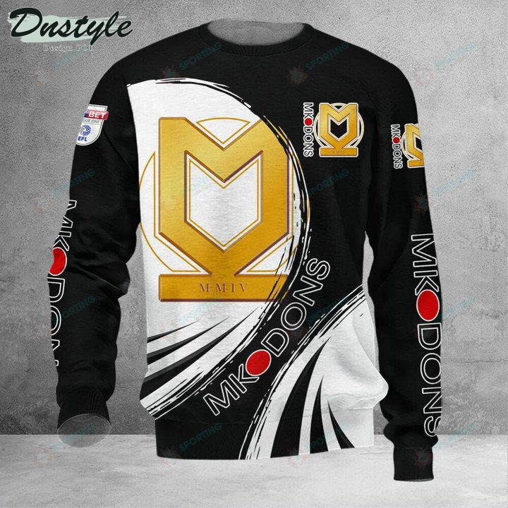 Milton Keynes Dons 3d Print Hoodie Tshirt