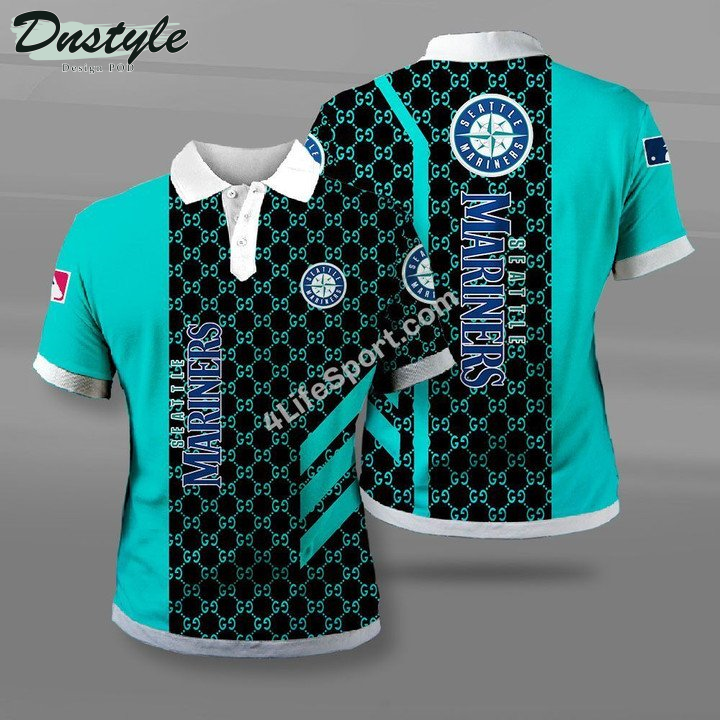 Seattle Mariners 3d Gucci Polo Shirt