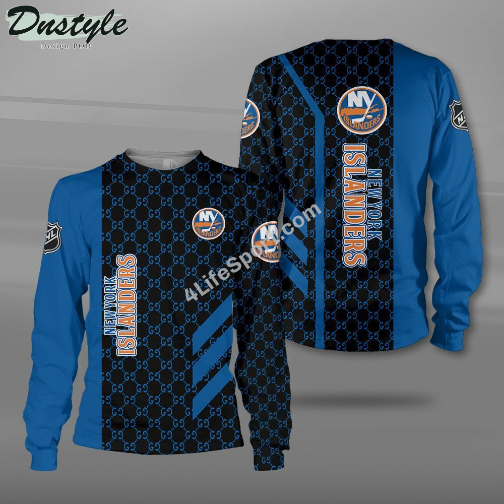 New York Islanders 3D Printed Gucci Hoodie Tshirt