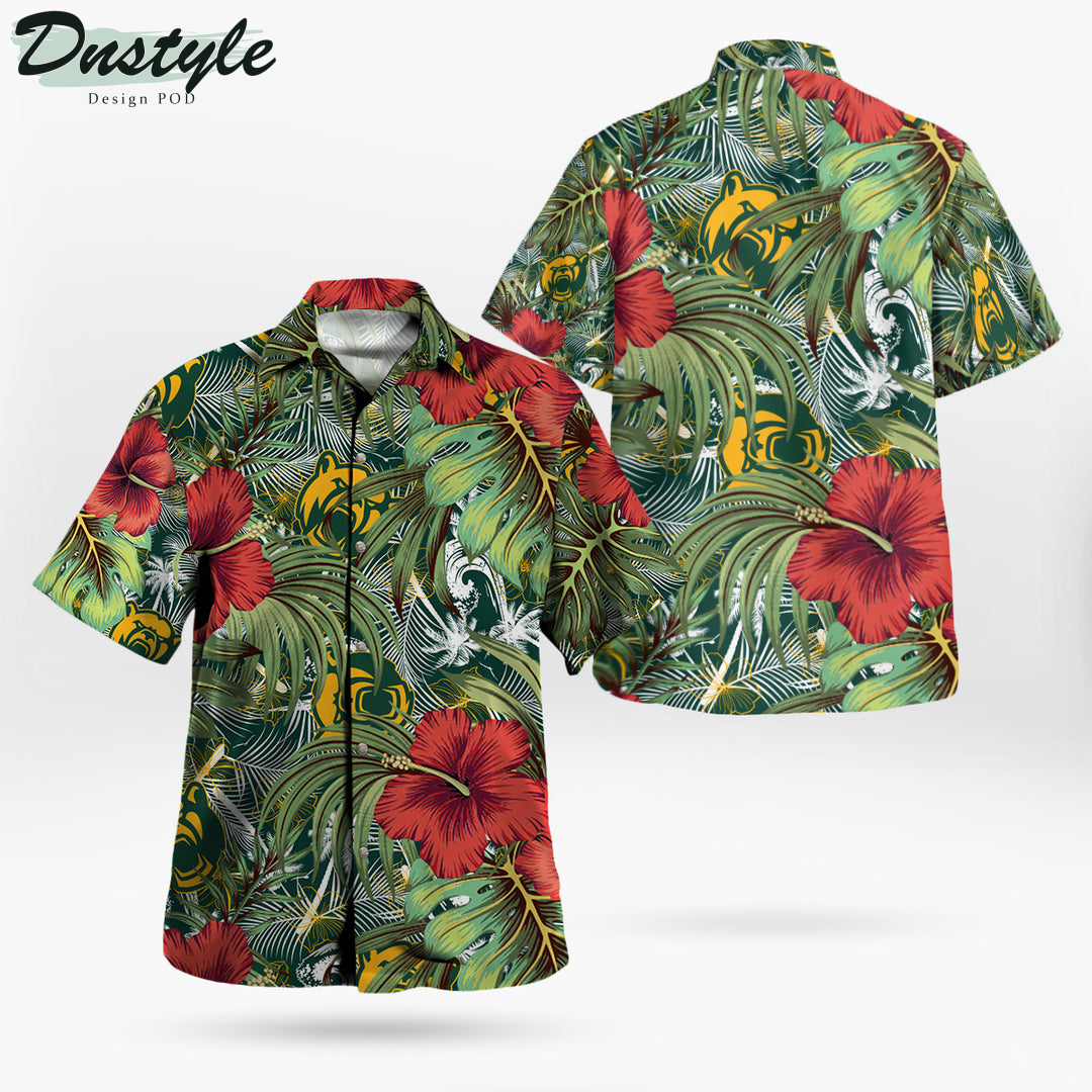 Baylor Bears Hibiscus Tropical Hawaii Shirt