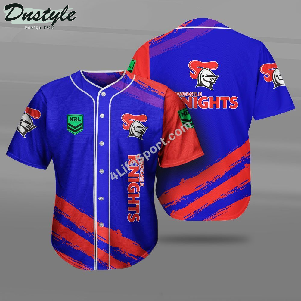 Newcastle Knights Baseball Jersey Shirt