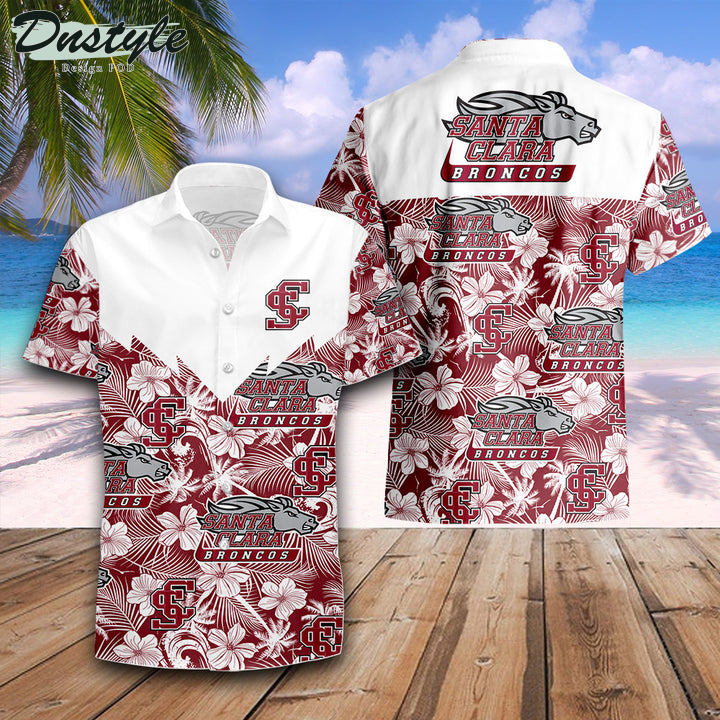 Santa Clara Broncos Tropical NCAA Hawaii Shirt