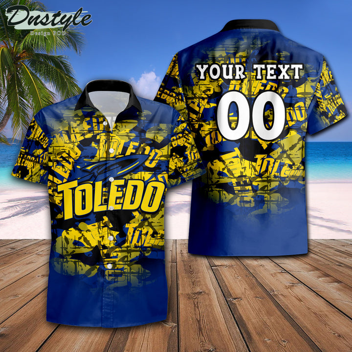 Personalized Toledo Rockets Camouflage Vintage NCAA Hawaii Shirt