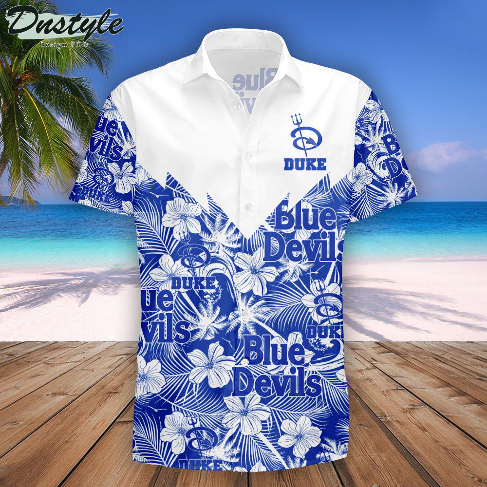 Duke Blue Devils Tropical Seamless NCAA Hawaii Shirt