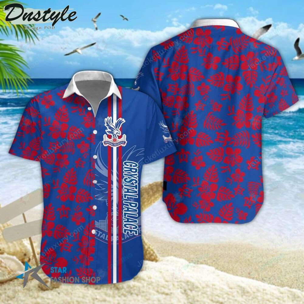 Crystal Palace F.C Hawaiian Shirt Beach Short