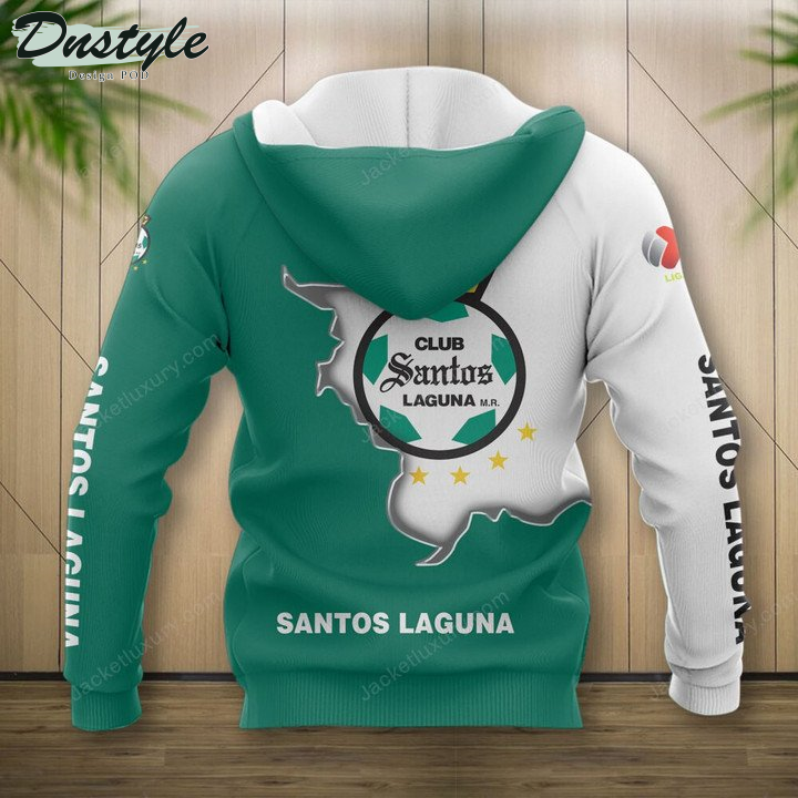 Santos Laguna 3d Hoodie
