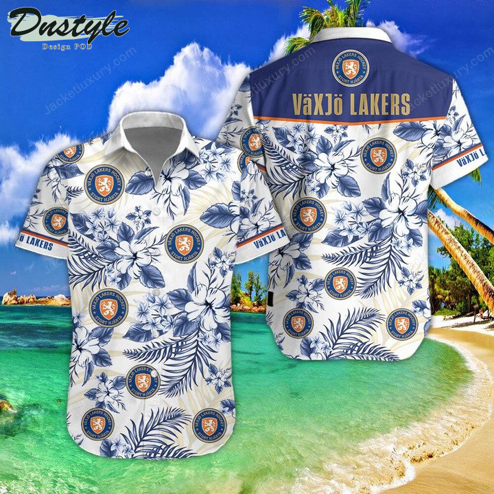 Vaxjo Lakers Hawaiian Shirt And Short