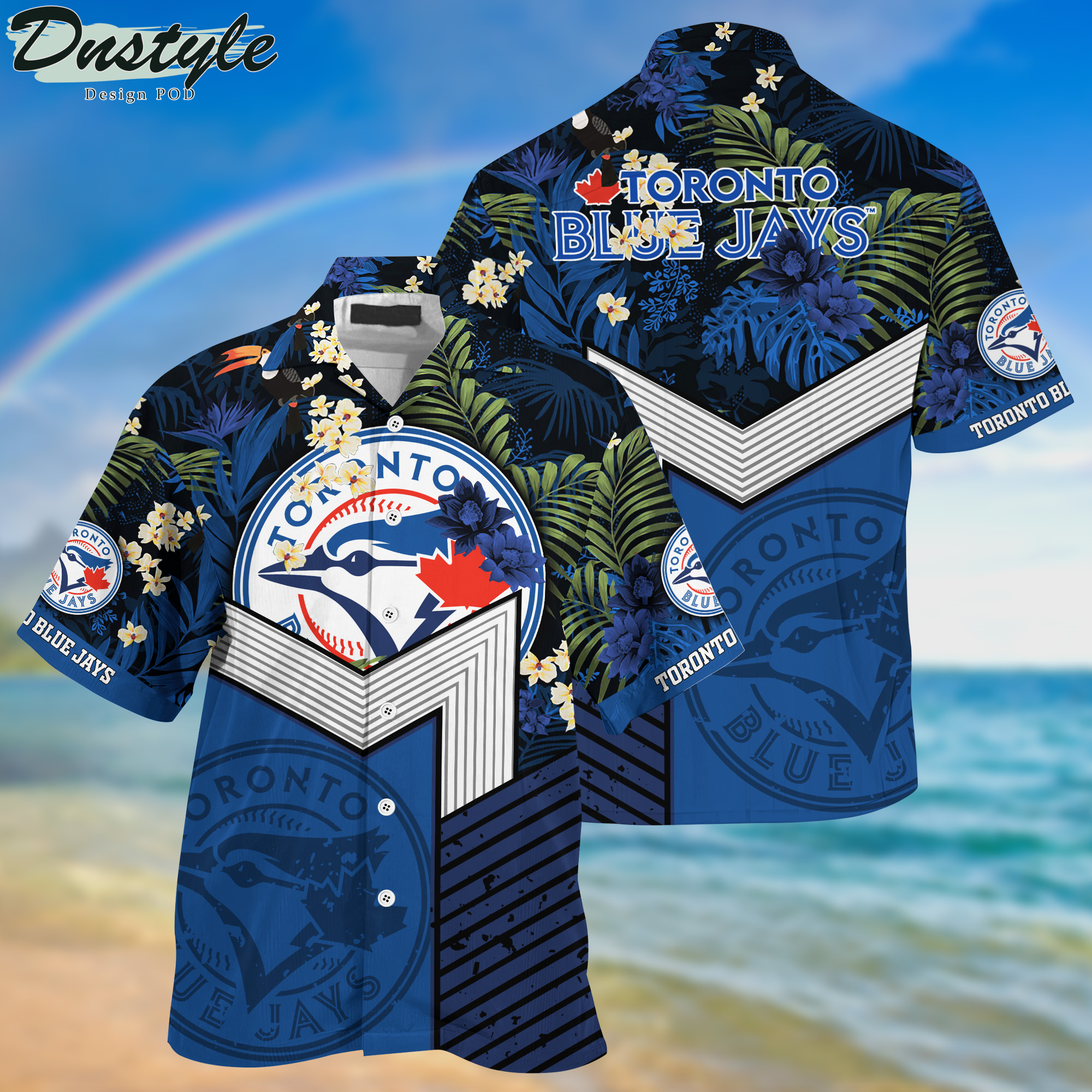 Toronto Blue Jays Tropical New Collection Hawaii Shirt And Shorts