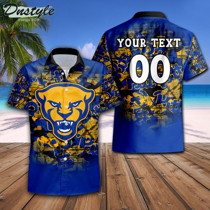 Personalized Pittsburgh Panthers Camouflage Vintage NCAA Hawaii Shirt