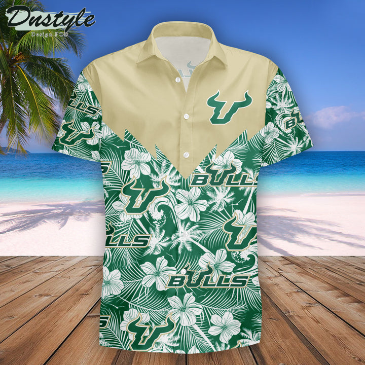 South Florida Bulls Tropical NCAA Hawaii Shirt