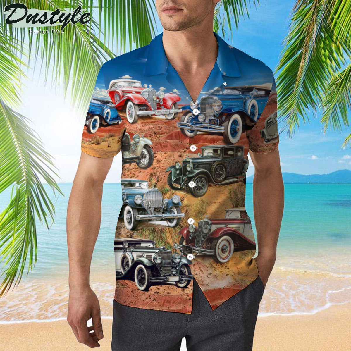 Classic car Maestro Zapadlik Hawaiian Shirt