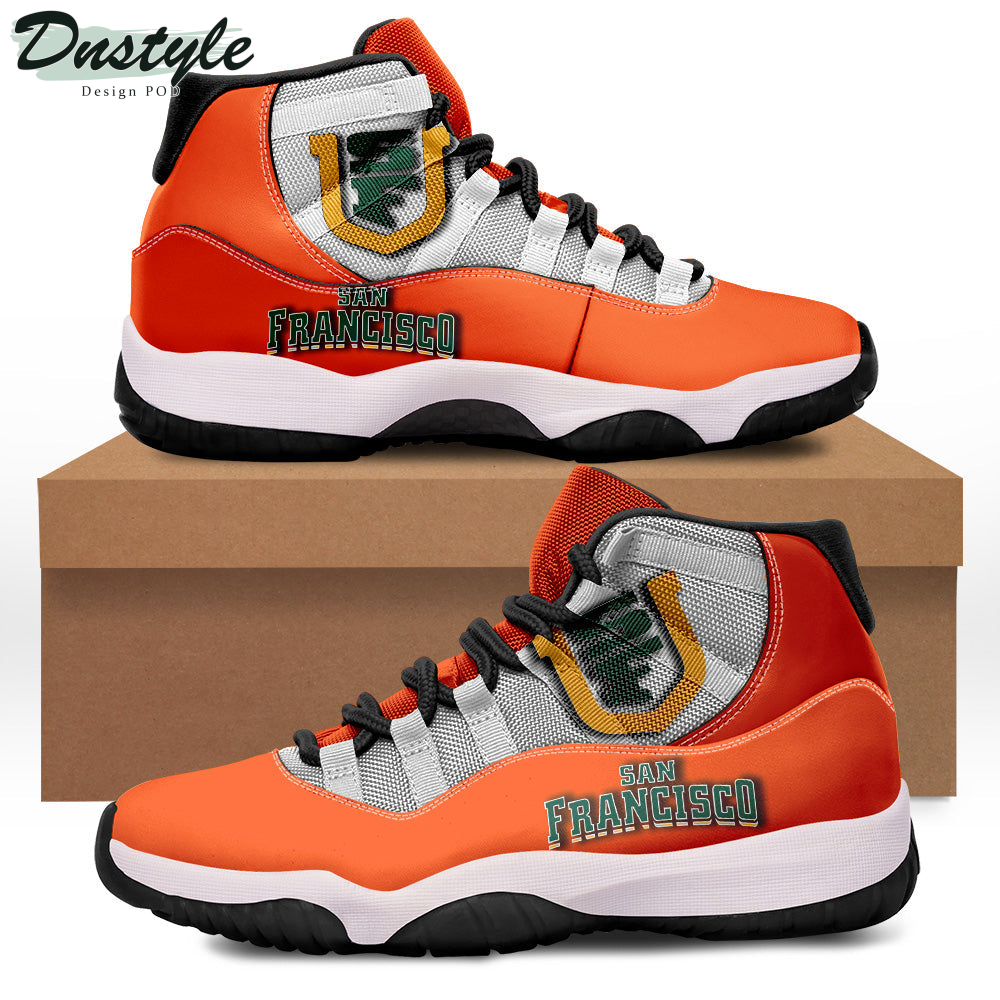 San Francisco Dons Air Jordan 11 Shoes Sneaker