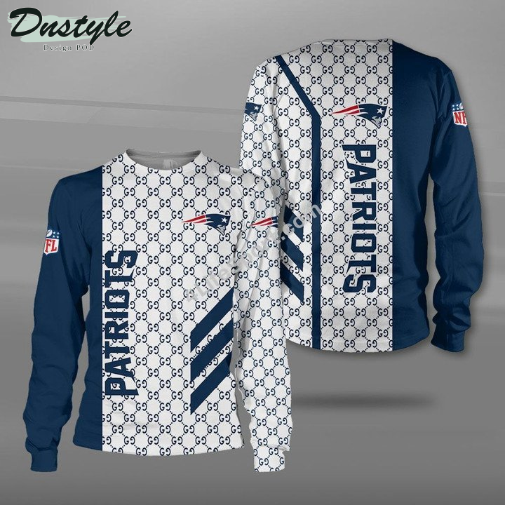 New England Patriots Gucci 3d Printed Hoodie Tshirt