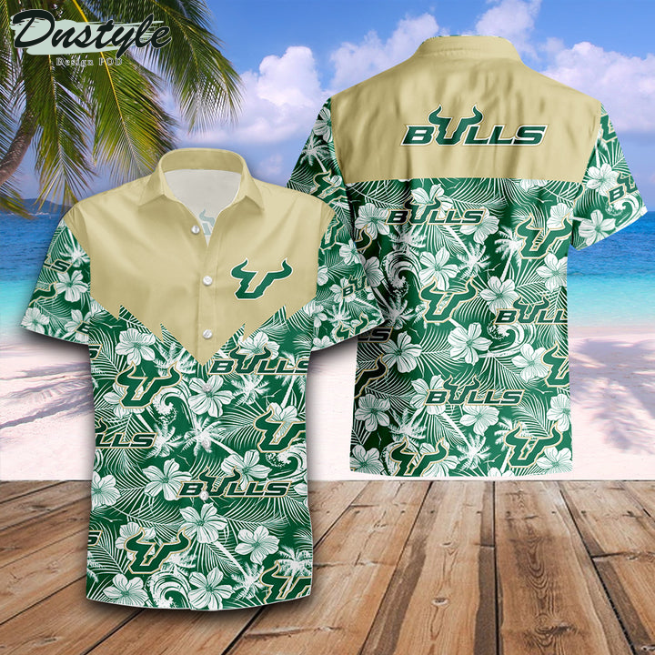 South Florida Bulls Tropical NCAA Hawaii Shirt