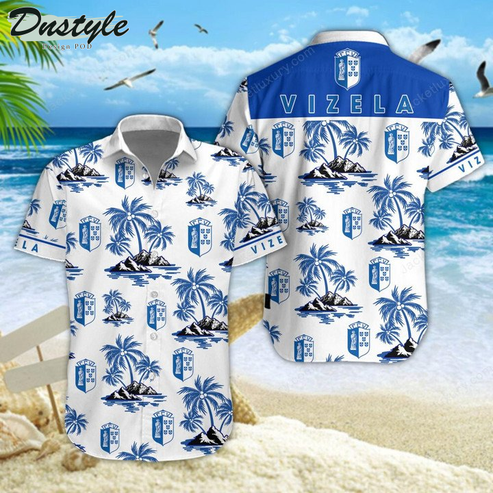 Futebol Clube de Vizela hawaiian shirt beach short