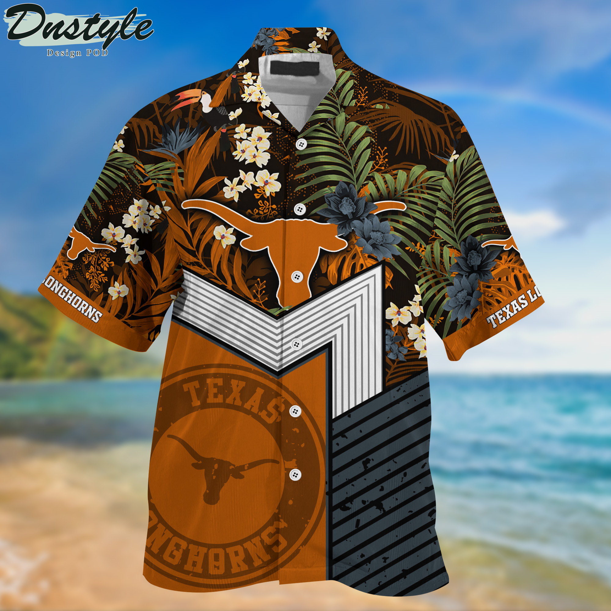 Texas Longhorns Hawaii Shirt And Shorts New Collection