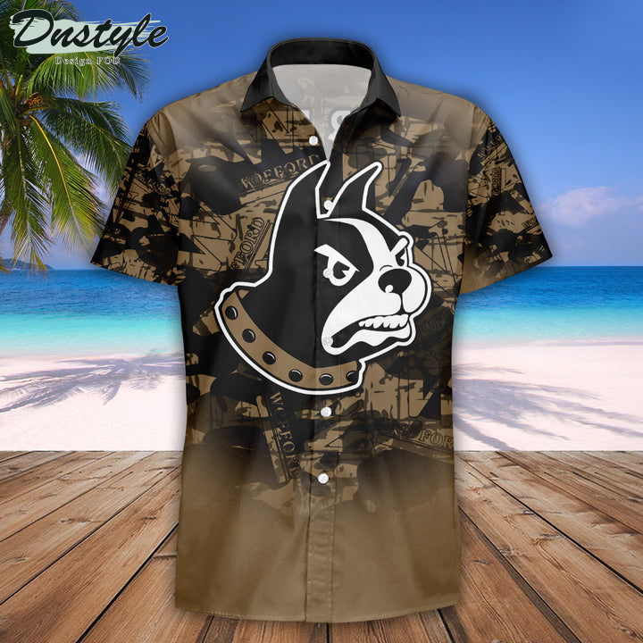 Personalized Wofford Terriers Camouflage Vintage NCAA Hawaii Shirt