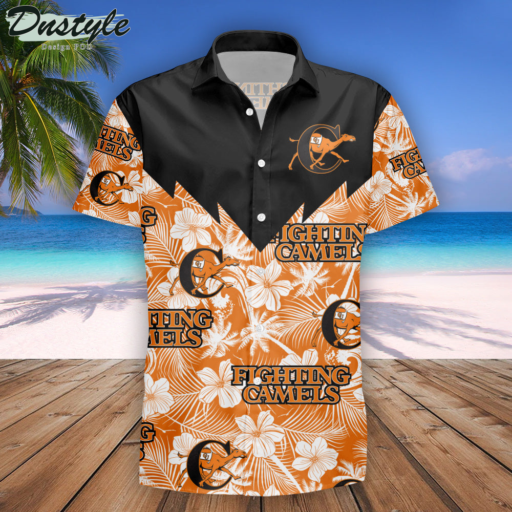 Campbell Fighting Camels Tropical Seamless NCAA Hawaii Shirt