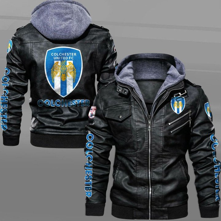 Colchester United FC Leather Jacket