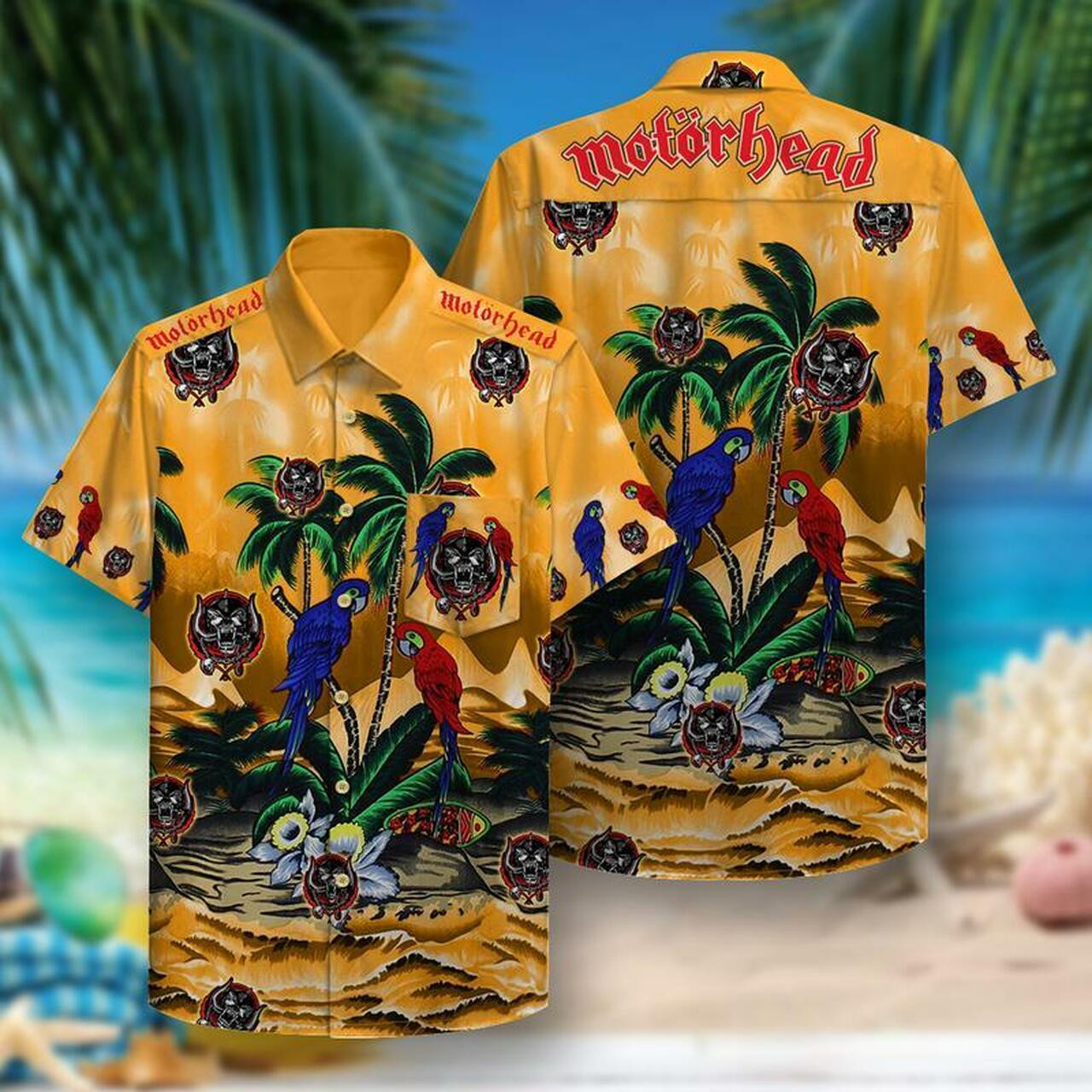 Motorhead Fashion Tourism Hawaiian Shirt
