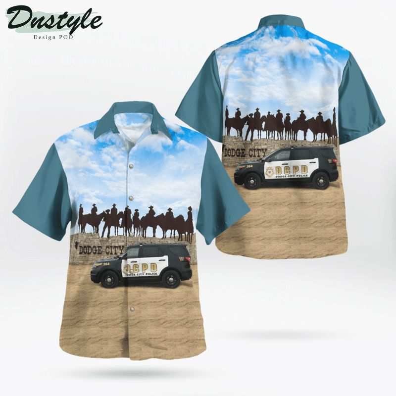 Dodge City Police Department Hawaiian Shirt