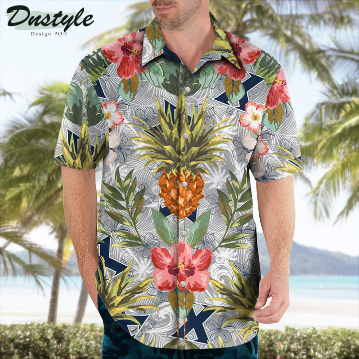 Xavier Musketeers Pineapple Tropical Hawaiian Shirt
