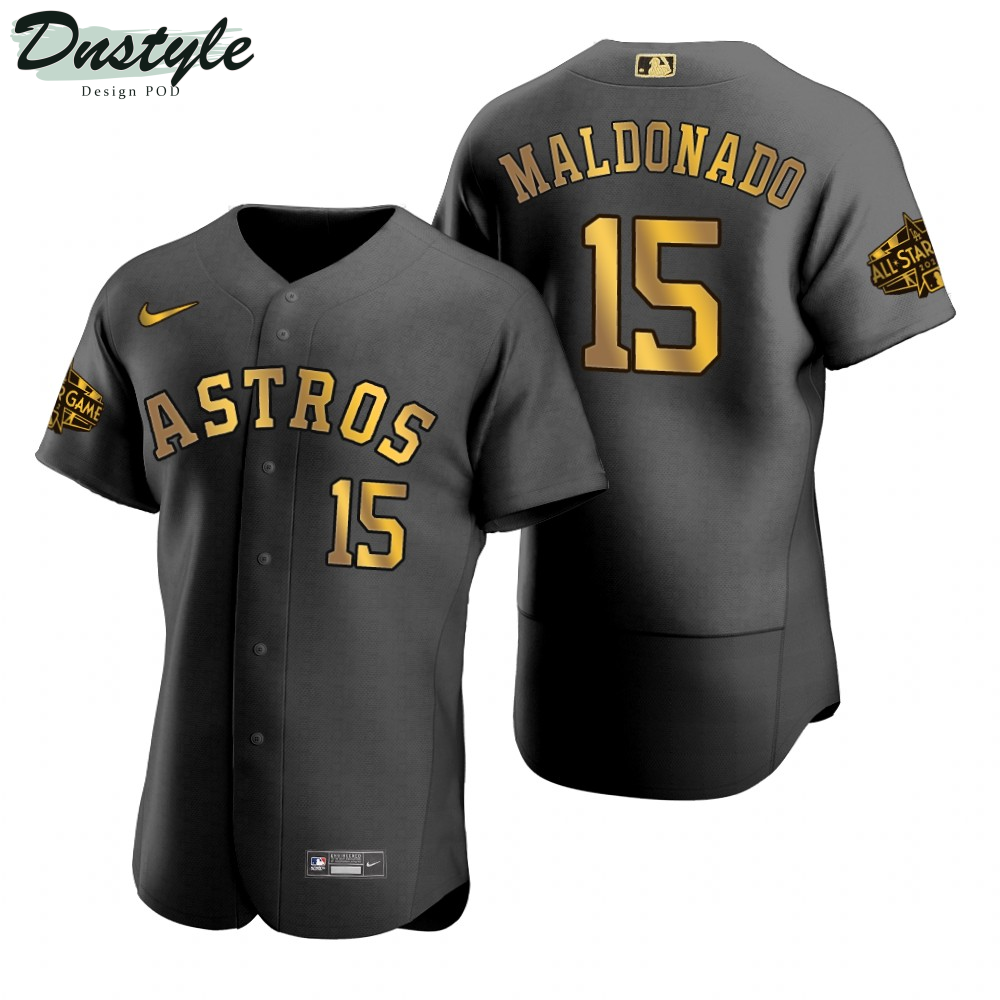 Houston Astros Martin Maldonado Authentic Black 2022 MLB All-Star Game Jersey