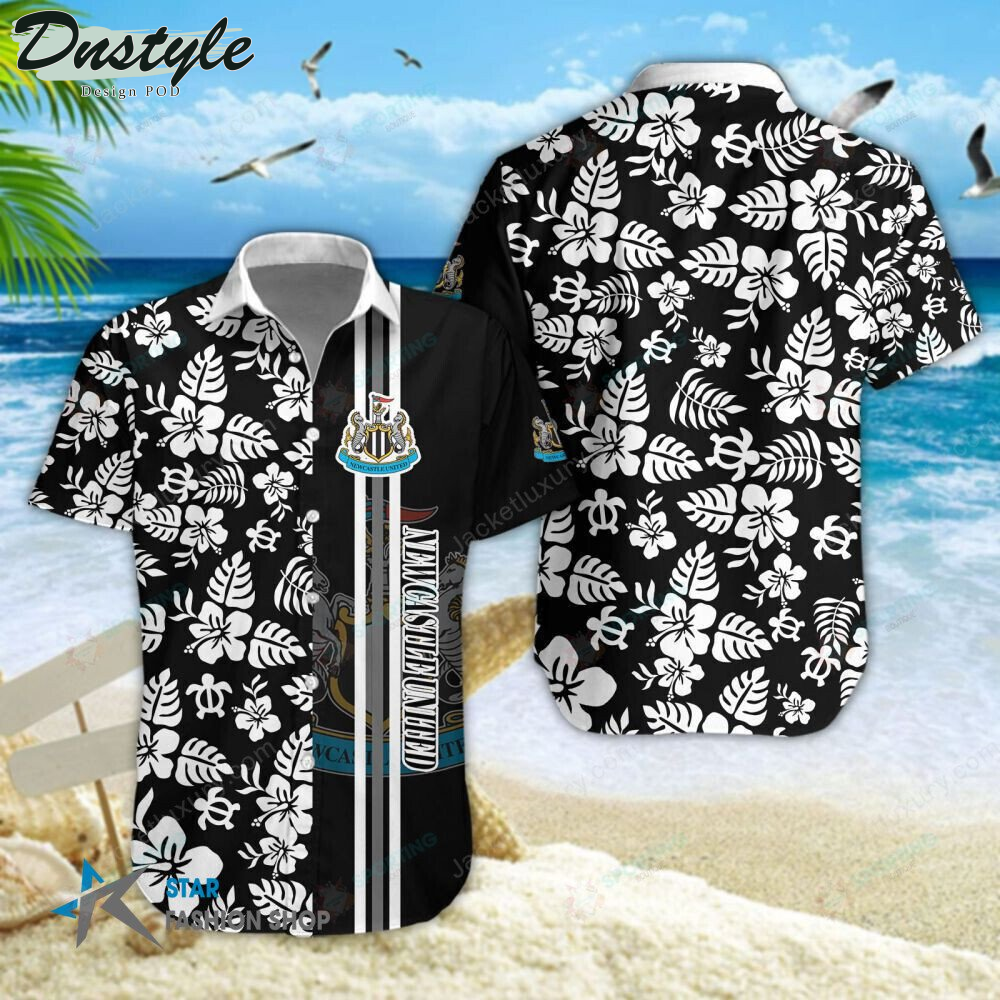 Newcastle United F.C Hawaiian Shirt Beach Short