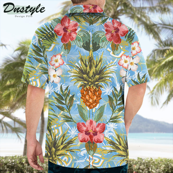 Southern Jaguars Pineapple Tropical Hawaiian Shirt