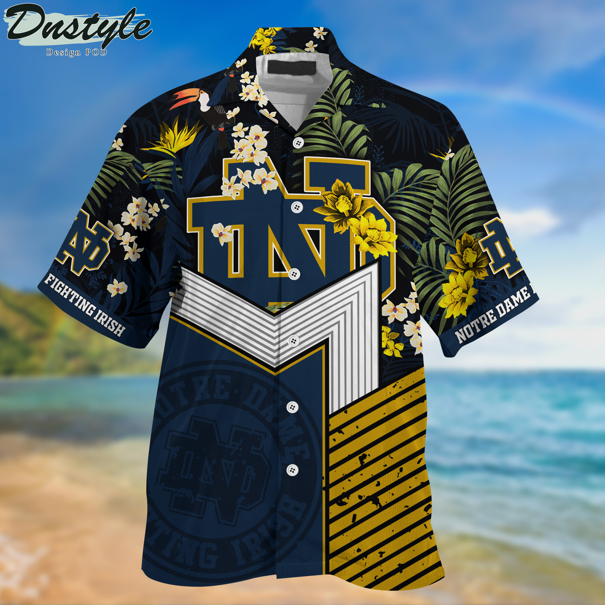 Notre Dame Fighting Irish Hawaii Shirt And Shorts New Collection